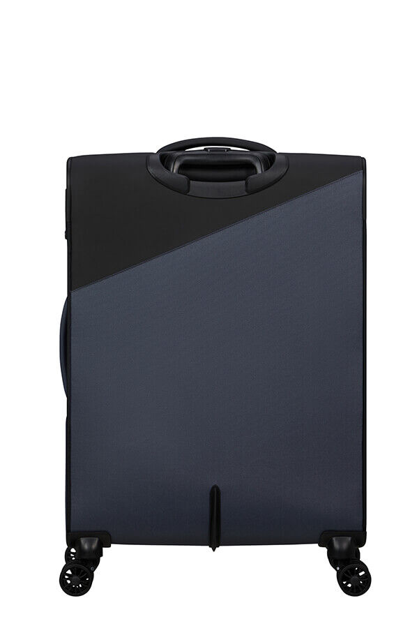 American Tourister Daring Dash Spinner Expandable TSA M  Black/Grey