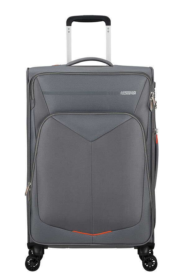 American Tourister Summerfunk Spinner Exp TSA 67cm  Titanium Grey American Tourister Summerfunk Spinner Exp TSA 67cm  Titanium Grey