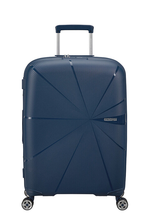 American Tourister Starvibe Spinner Expandable TSA 67cm Navy