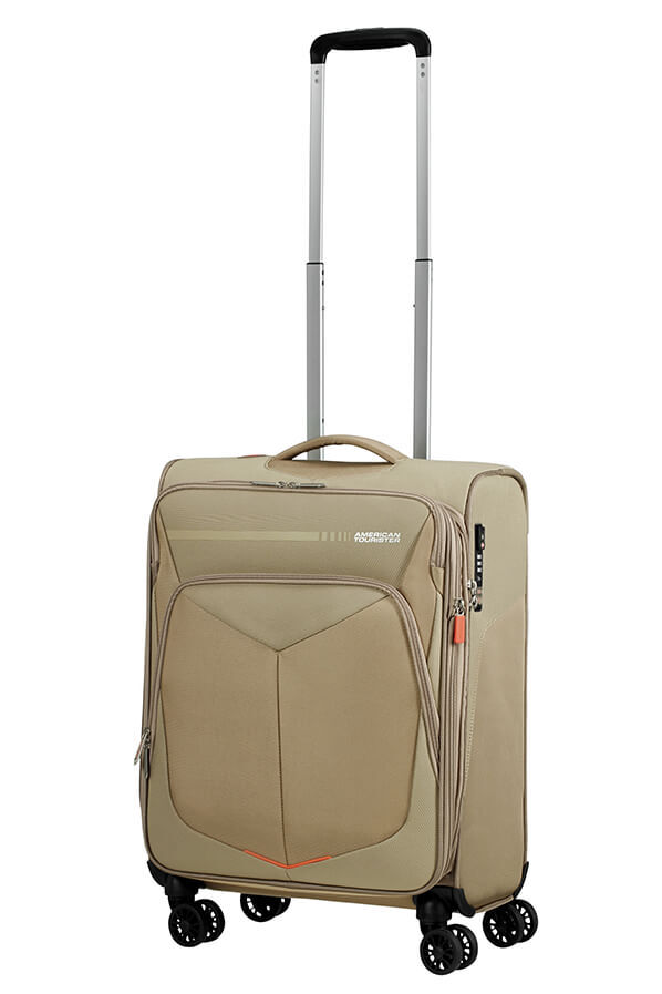 American Tourister Summerfunk Spinner Exp TSA 55cm  Beige