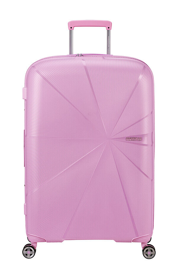 American Tourister StarVibe Spinner Expandable TSA 77cm  Metallic Pastel Lavender American Tourister StarVibe Spinner Expandable TSA 77cm  Metallic Pastel Lavender