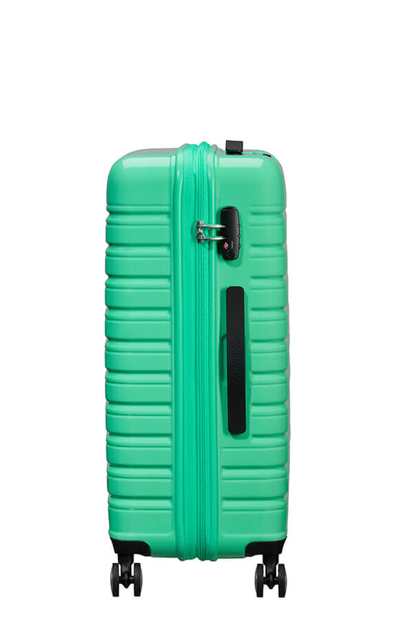 Flashline Pop Medium Check-in | American Tourister Flashline Pop Spinner Exp TSA 67cm  Light Green