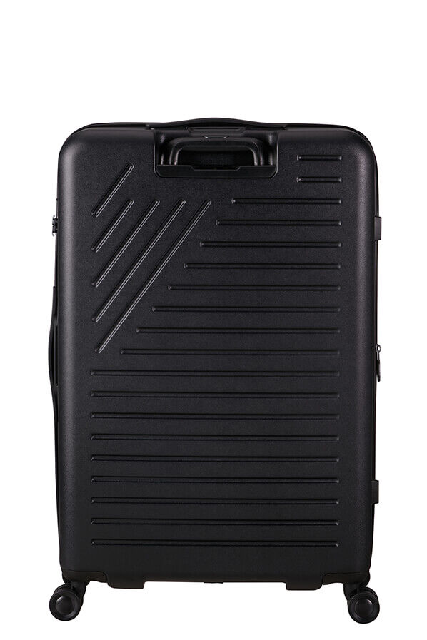 Dynabelt Check-in Gr&ouml;&szlig;e L | American Tourister Dynabelt Spinner EXP TSA 77cm  Volcano Black