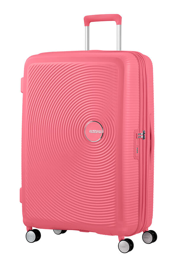 American Tourister Soundbox Spinner Expandable 77cm  Sun Kissed Coral American Tourister Soundbox Spinner Expandable 77cm  Sun Kissed Coral