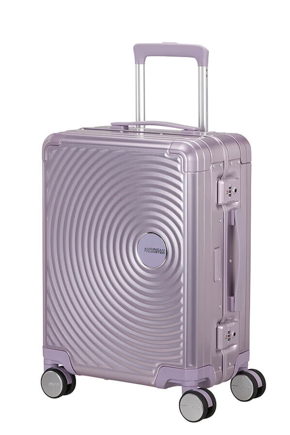 American Tourister Soundbox Alu Spinner TSA 55cm  Stormy Lilac American Tourister Soundbox Alu Spinner TSA 55cm  Stormy Lilac
