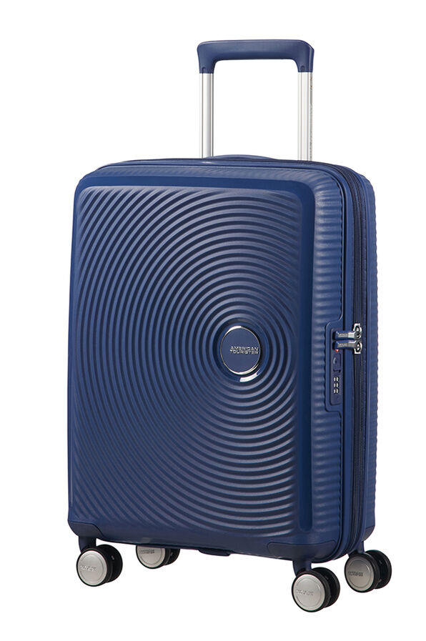 American Tourister Soundbox Spinner erweiterbar 55cm Midnight Navy American Tourister Soundbox Spinner erweiterbar 55cm Midnight Navy