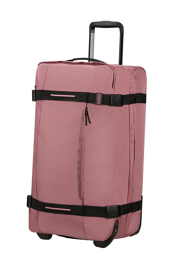 American Tourister Urban Track Duffle with Wheels M  Lilas Pink American Tourister Urban Track Duffle with Wheels M  Lilas Pink
