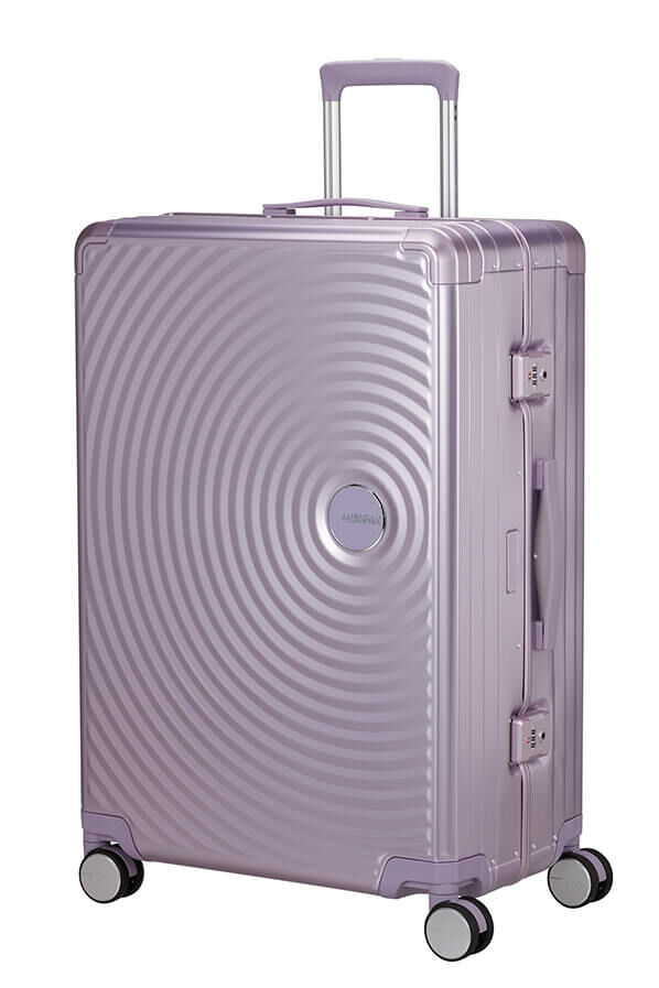 American Tourister Soundbox Alu Spinner TSA 77cm  Stormy Lilac