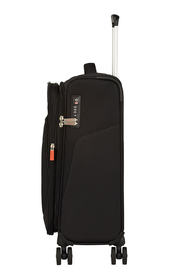 American Tourister Summerfunk Spinner Exp TSA 55cm  Schwarz