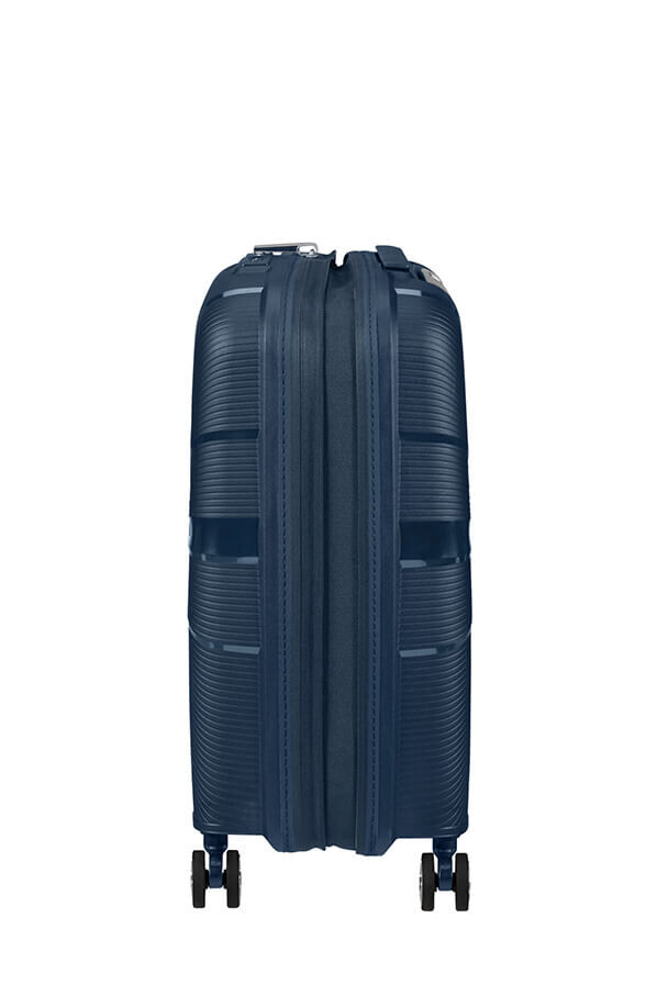 American Tourister Starvibe Spinner Expandable TSA 55cm Navy American Tourister Starvibe Spinner Expandable TSA 55cm Navy