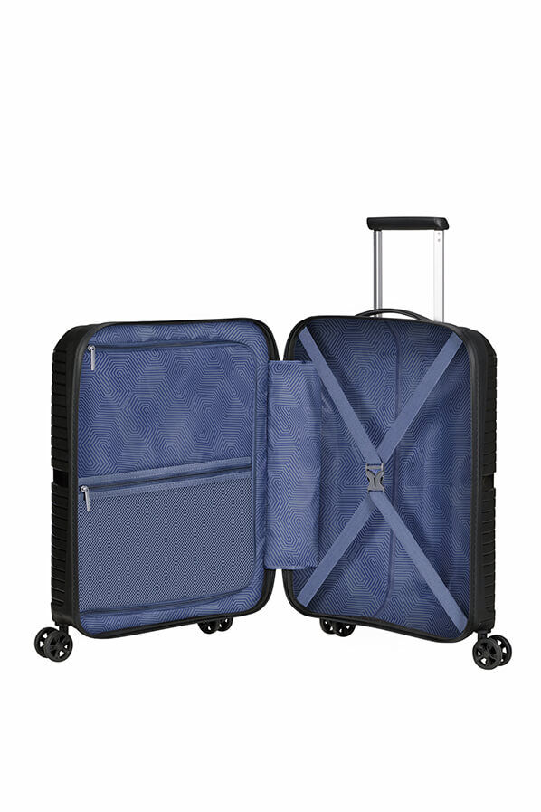 American Tourister Airconic Spinner Frontloader 15.6' 55cm  Onyx Black American Tourister Airconic Spinner Frontloader 15.6' 55cm  Onyx Black