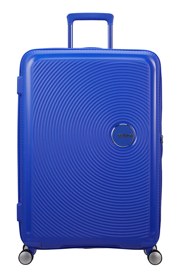 American Tourister SoundBox Spinner Expandable 77cm  Cobalt Blue American Tourister SoundBox Spinner Expandable 77cm  Cobalt Blue