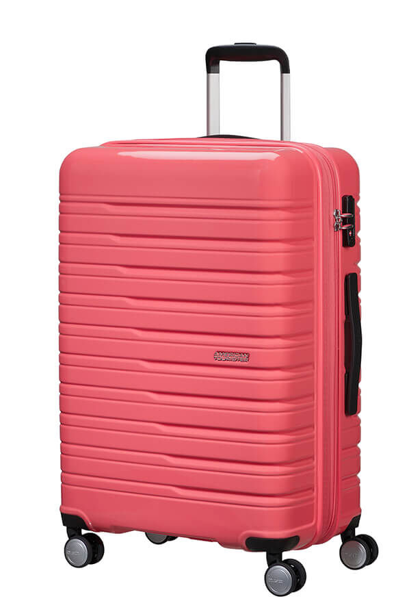 Flashline Pop Check-in Gr&ouml;&szlig;e M | American Tourister Flashline Pop Spinner Exp TSA 67cm  Coral Pink