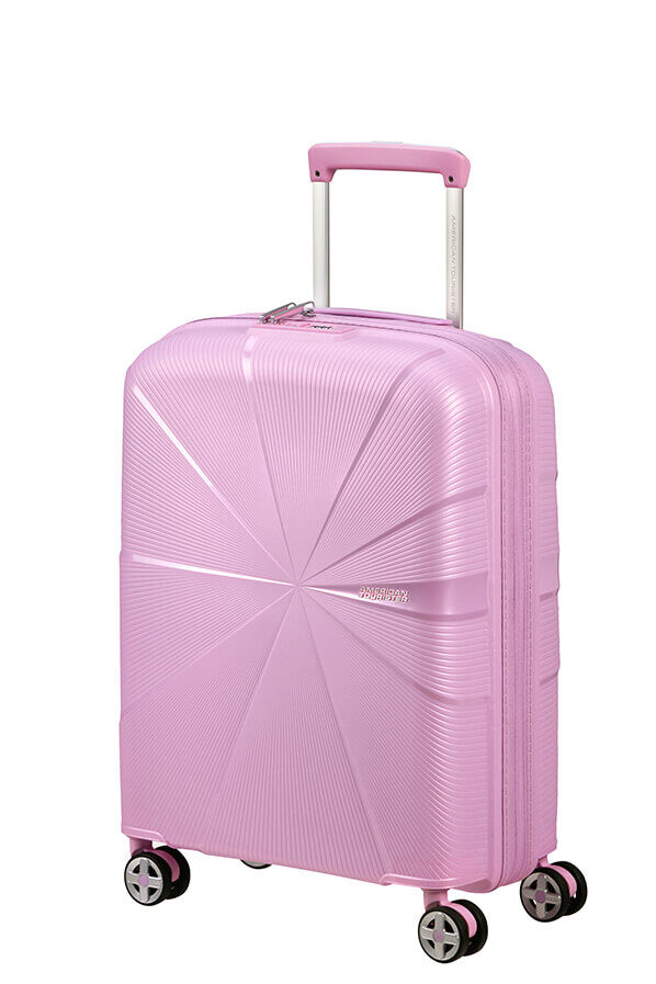 American Tourister StarVibe Spinner Expandable TSA 55cm  Metallic Pastel Lavender American Tourister StarVibe Spinner Expandable TSA 55cm  Metallic Pastel Lavender