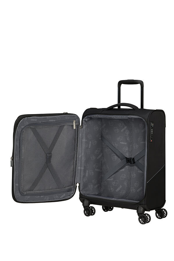 American Tourister SummerRide Spinner S EXP TSA 55cm Schwarz