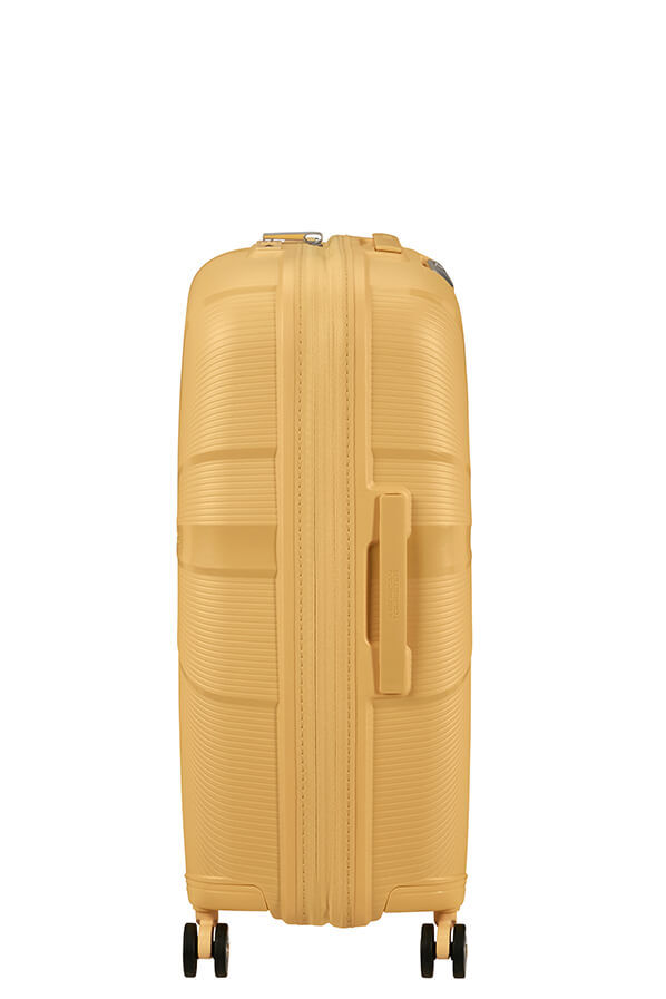American Tourister StarVibe Spinner Expandable TSA 67cm  Metallic Banana