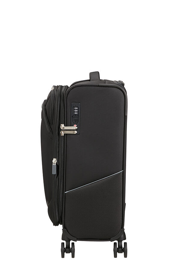 American Tourister SummerRide Spinner Expandable TSA 55cm L35  Schwarz