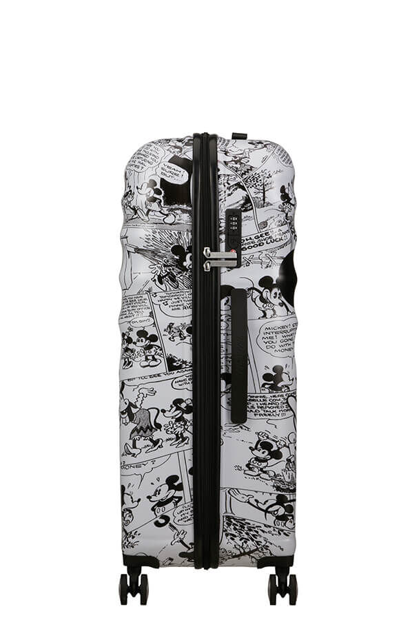 American Tourister Disney Wavebreaker Spinner TSA Disney Fl 77cm  Minnie Comics White
