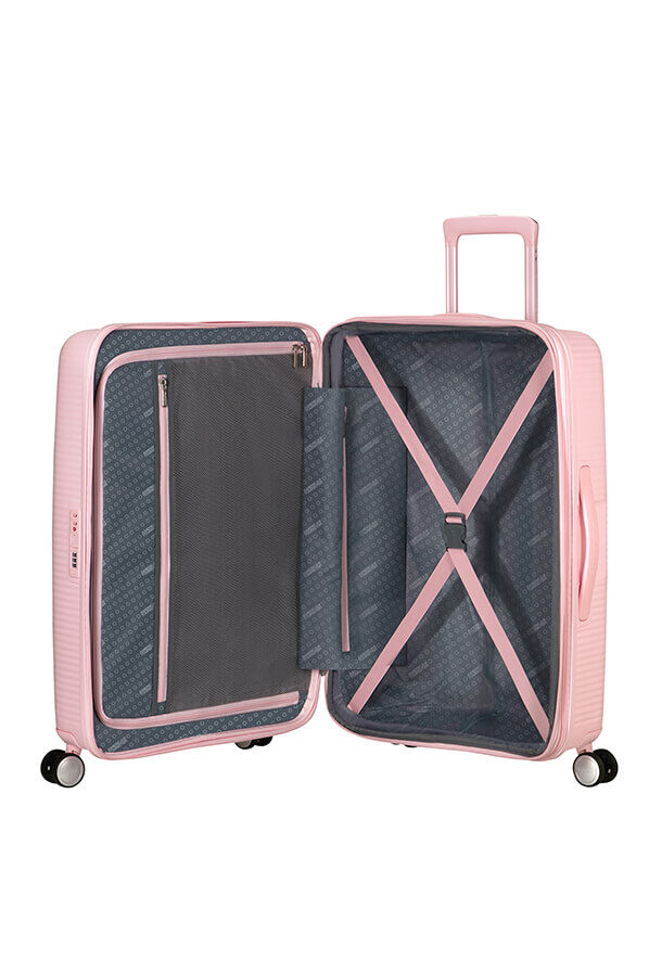 American Tourister SoundBox Spinner TSA Expandable 67cm  Pastel Pink American Tourister SoundBox Spinner TSA Expandable 67cm  Pastel Pink