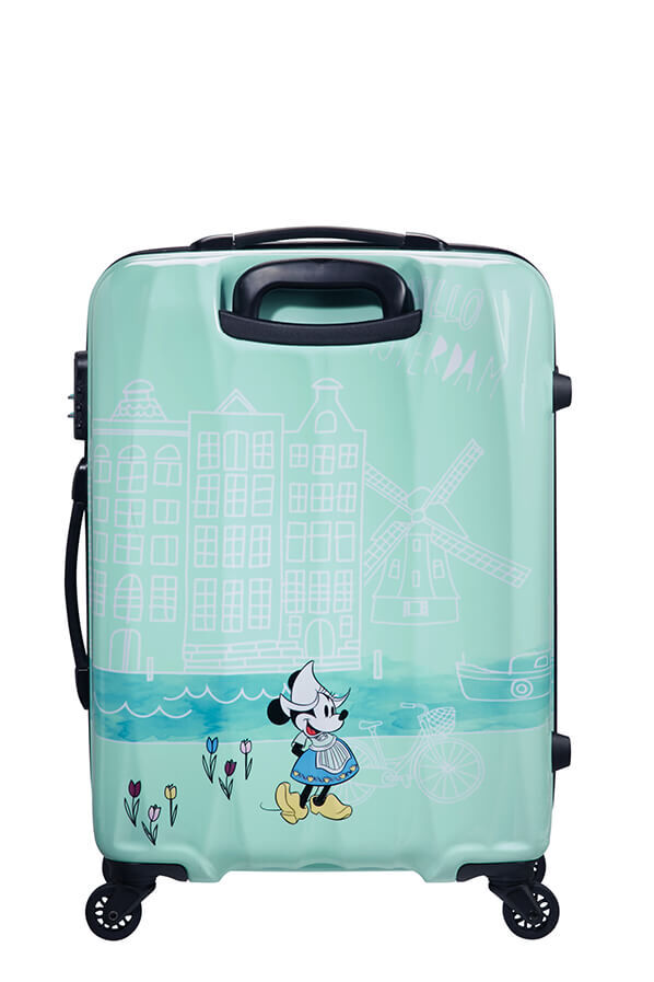 Disney Legends Medium Check-in Blue Rolling Luggage Germany