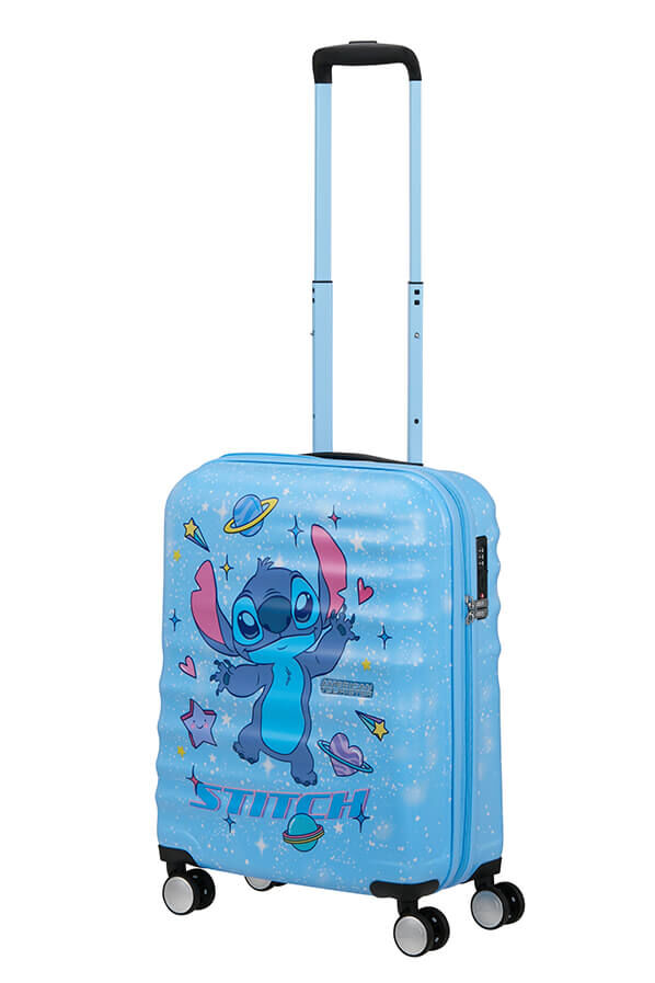 Disney Wavebreaker Cabin luggage | American Tourister Disney Wavebreaker Spinner TSA Disney Fl 55cm  Stitch Universe