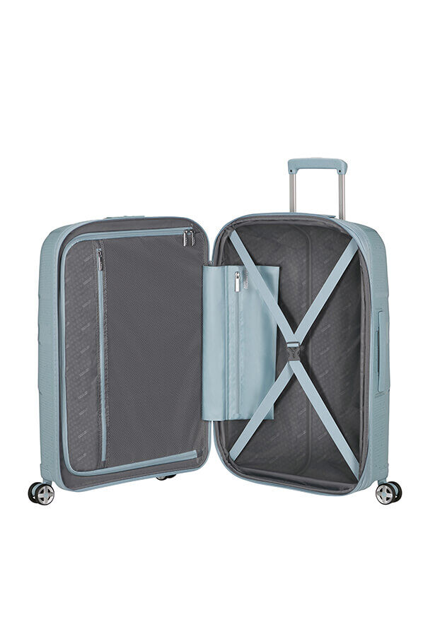 American Tourister StarVibe Spinner Expandable TSA LTD 67cm  Azzurro Speckles