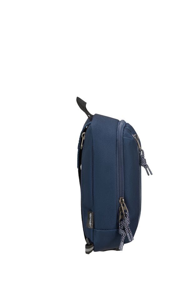 American Tourister Brightup Sling Bag Zip  Navy