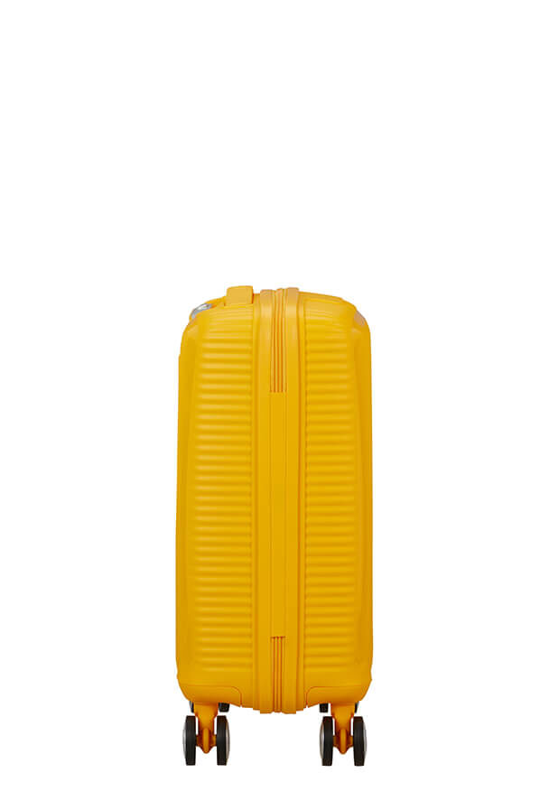 American Tourister Soundbox Mini Spinner 47cm  Golden Yellow American Tourister Soundbox Mini Spinner 47cm  Golden Yellow
