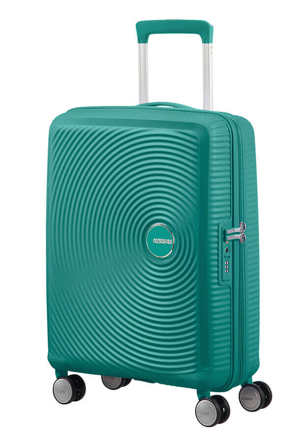 American Tourister Soundbox Spinner TSA Expandable 55cm  Forest Green