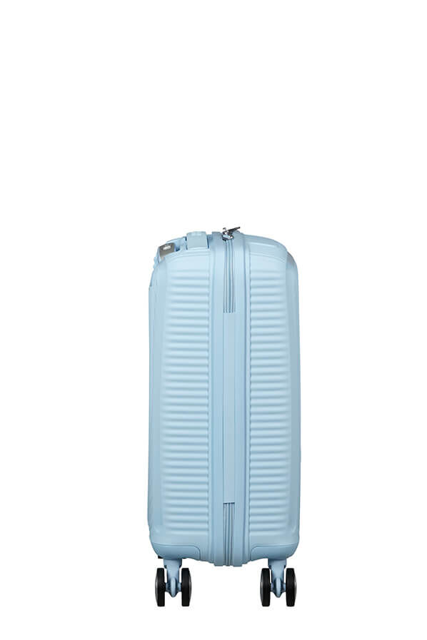 American Tourister Soundbox Mini Spinner 47cm  Pastel Blue American Tourister Soundbox Mini Spinner 47cm  Pastel Blue