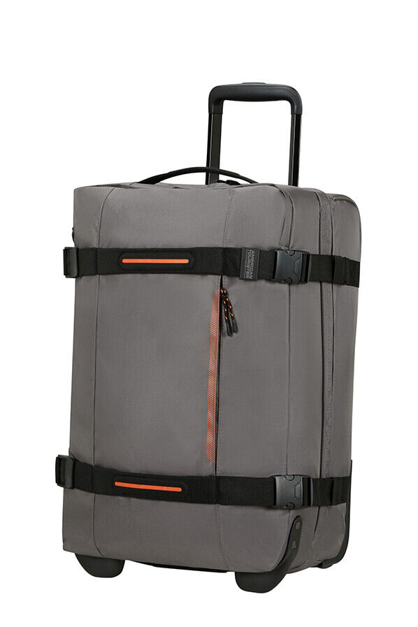 American Tourister Urban Track Duffle with Wheels S  Dark Grey American Tourister Urban Track Duffle with Wheels S  Dark Grey