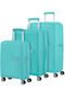 American Tourister Soundbox 3 PC Set A  Poolside Blue