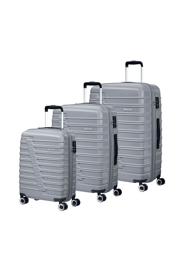 American Tourister ActivAir 3 PC Set A Silver American Tourister ActivAir 3 PC Set A Silver