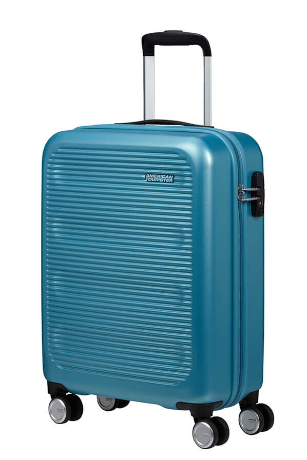 Astrobeam Cabin luggage | American Tourister Astrobeam Spinner TSA 55cm  Icy Aqua
