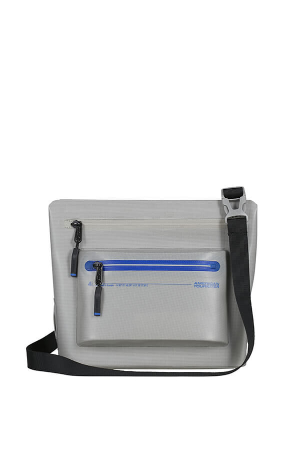 Colourdry Schultertasche M | American Tourister Colourdry Shoulder Bag M  Glacial Silver