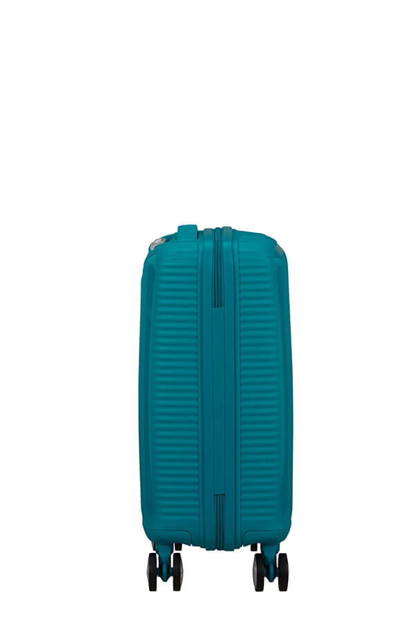 American Tourister Soundbox Mini Spinner 47cm  Deep Teal American Tourister Soundbox Mini Spinner 47cm  Deep Teal