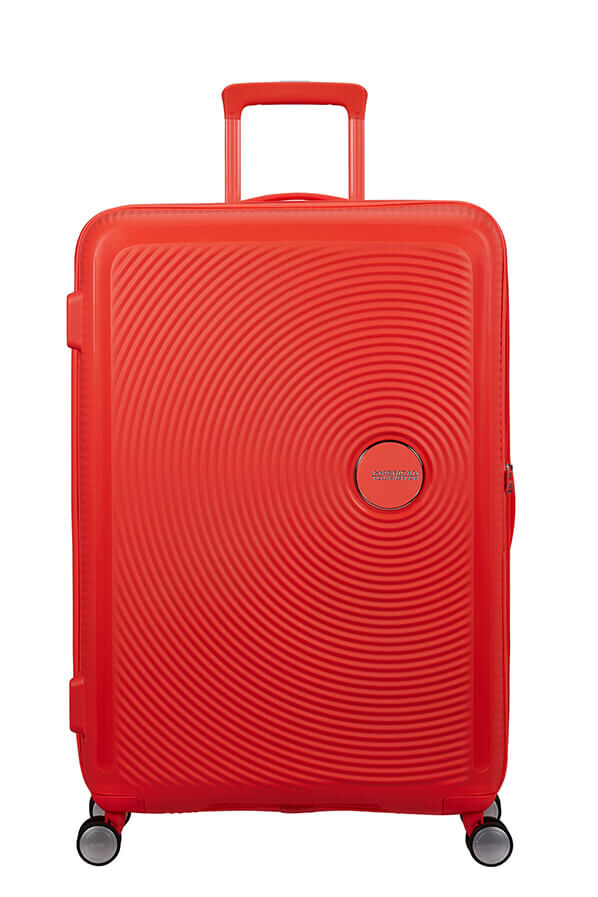 American Tourister SoundBox Spinner TSA Expandable 77cm  Neon Orange