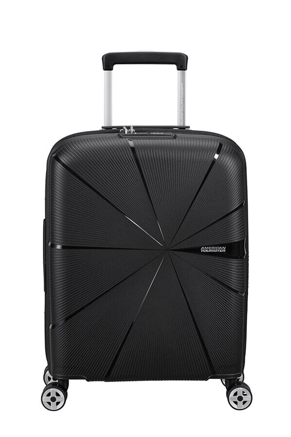 American Tourister Starvibe Spinner Expandable TSA 55cm Schwarz American Tourister Starvibe Spinner Expandable TSA 55cm Schwarz