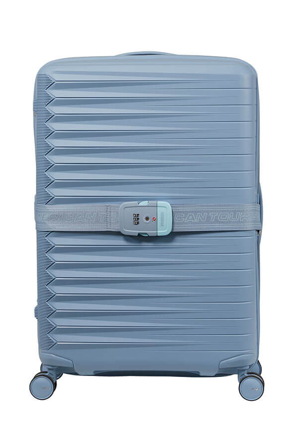 American Tourister American Tourist. Ta Luggage Belt TSA  Stone Blue/Blue