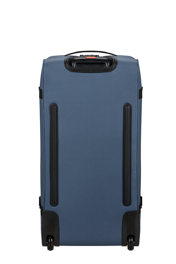 American Tourister Urban Track Duffle with Wheels Coated L  Navy/Orange