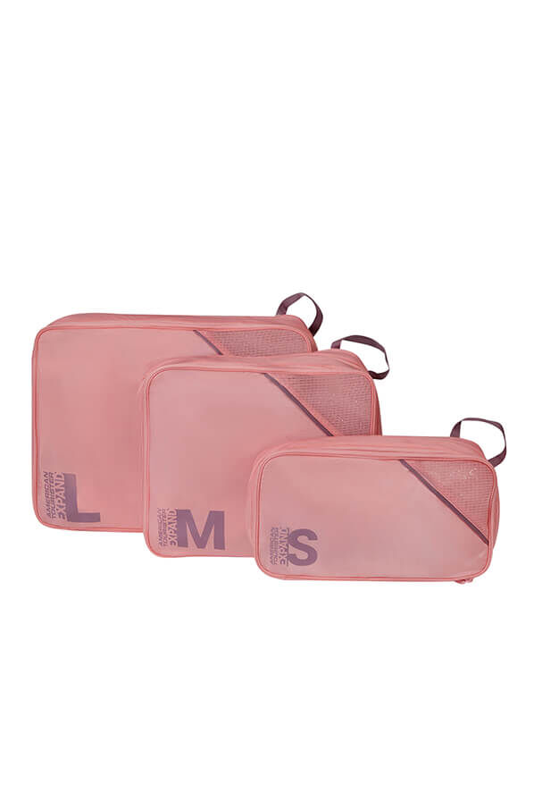 Packing Cubes 3er Set Packw&uuml;rfel | American Tourister American Tourist. Ta Packing Cubes S/M/L  Pink/Mauve