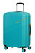American Tourister Triple Trace Trolley mit 4 Rollen Erweiterbar 67cm Turquoise/Yellow