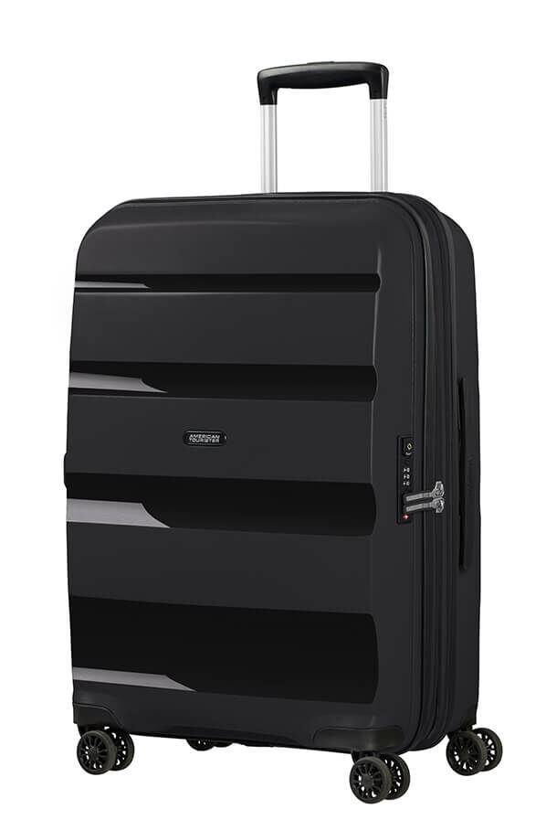 American Tourister Bon Air Dlx Spinner TSA Expandable 66cm  Schwarz
