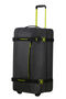 American Tourister Urban Track Duffle with wheels Coated L  Black/Lime
