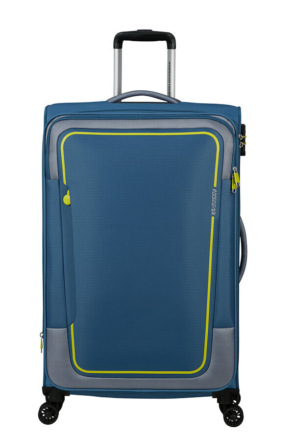 American Tourister Pulsonic Spinner Expandable 81 cm  Coronet Blue