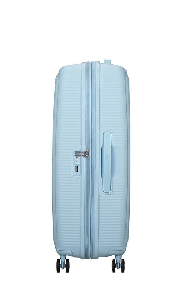 American Tourister SoundBox Spinner TSA Expandable 77cm  Pastel Blue American Tourister SoundBox Spinner TSA Expandable 77cm  Pastel Blue