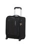 Cloudrider Trolley mit 2 Rollen S/M | American Tourister Cloudrider Upright Underseater Tsa  Jet Black