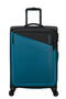 American Tourister Daring Dash Spinner Expandable TSA M  Black/Blue American Tourister Daring Dash Spinner Expandable TSA M  Black/Blue