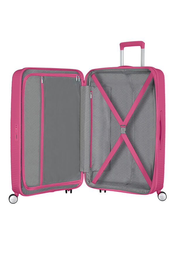 American Tourister Soundbox Spinner TSA Expandable 67cm  Magenta American Tourister Soundbox Spinner TSA Expandable 67cm  Magenta