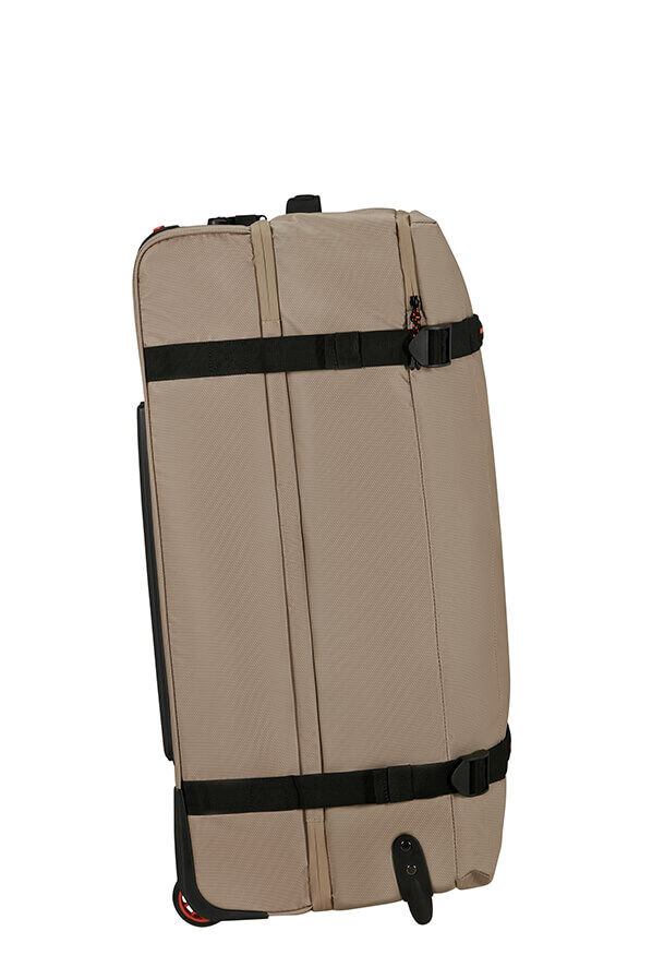 American Tourister Urban Track Duffle with Wheels Coated L  Beige/Orange